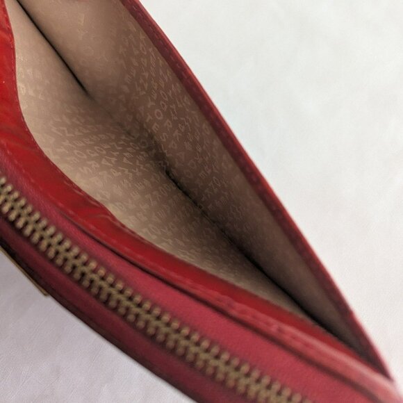 Kate Spade Neda Knightsbridge Zip Around Wallet Patent Leather Red WLRU1138 - Picture 9 of 12